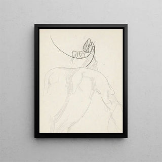 Reijer Stolk - Rug van een naakte figuur.webp