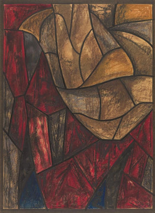 Richard Nicolas Roland Holst - Ontwerp voor raam in het Noordertransept in de Dom te Utrecht 22.webp