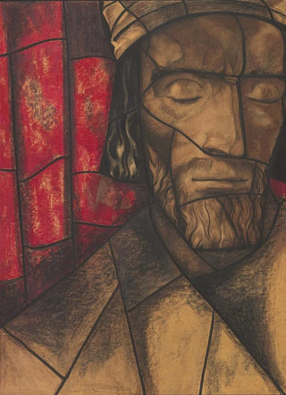 Richard Nicolas Roland Holst - Ontwerp voor raam in het Zuidertransept van de Dom te Utrecht 5.webp