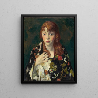 Robert Henri - Edna Smith in a Japanese Wrap.webp