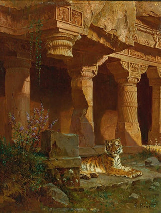 Rudolf Ernst - Tiger At Rest.webp