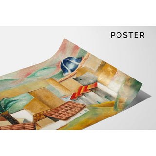 Sagunto - Moïse Kisling | Reproduction Tableau Décoration murale affiche copie