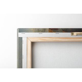 Sainte Anne, la Vierge et l'Enfant Jésus jouant avec un agneau - Leonard de Vinci | Reproduction Tableau Décoration murale affiche copie