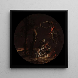 Scènes de sorcellerie du soir - Salvator Rosa