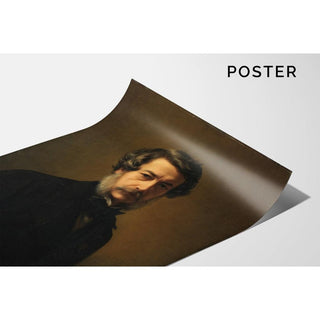 Selbstbildnis - Franz Xaver Winterhalter | Reproduction Tableau Décoration murale affiche copie