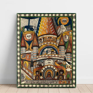 St. Vinzentz-Münster, in Bern - Adolf Wölfli | Reproduction Tableau Décoration murale affiche copie