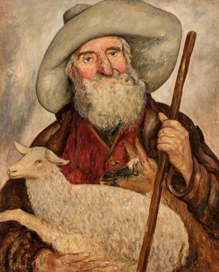 Tadeusz Makowski - Good shepherd.webp