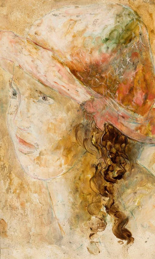 Tadeusz Makowski - Gowa dziewczynki w lokach.webp