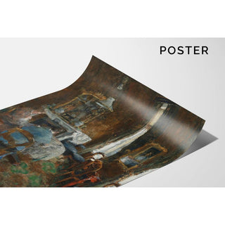 The salin Bourgeois - James Ensor | Reproduction Tableau Décoration murale affiche copie