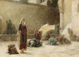 Theodoros Ralli - Le Parvis Du Saint Sepulcre a Jerusalem.webp