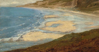 Thodore Rousseau - Plage Prs Du MontSaintMichel.webp