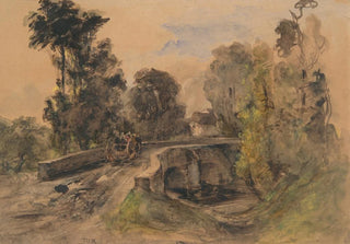 Thodore Rousseau - The Stone Bridge.webp