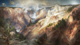 Thomas Moran - The Grand Canyon Of The Yellowstone.webp