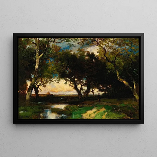 Thomas Moran - Under The Trees.webp