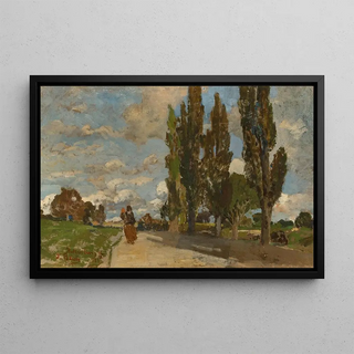 Tina Blau - A Street in Rothenburg.webp