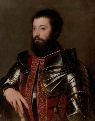 Titian - Portrait of a Man in Armor.webp