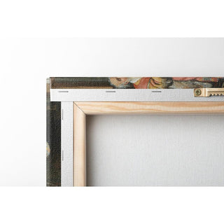 Tobit et Anna avec l'enfant - Rembrandt van Rijn | Reproduction Tableau Décoration murale affiche copie