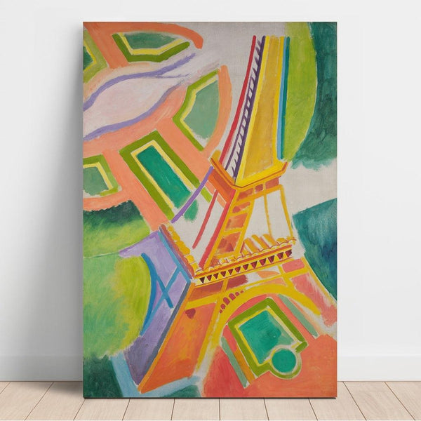 Reproduction of the painting Eiffel Tower Painting (1924) - Robert Delaunay