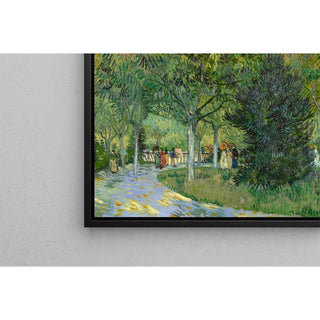 Une allée dans un jardin public d'Arles - Vincent Van Gogh | Reproduction Tableau Décoration murale affiche copie