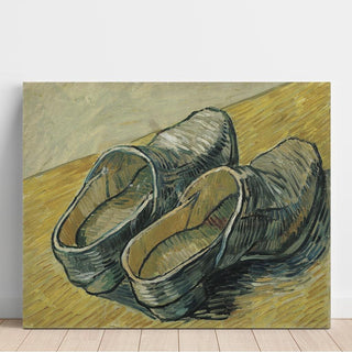 Une paire de sabots en cuir - Vincent Van Gogh | Reproduction Tableau Décoration murale affiche copie