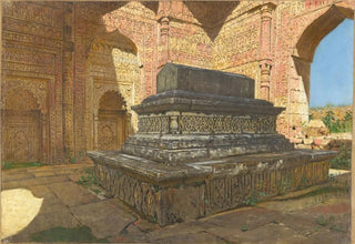 Vasily Vereshchagin - Tomb of Sultan Iltutmysh in old Delhi.webp
