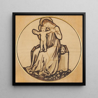 Vierge et Enfant - Sir Edward Coley Burne-Jones