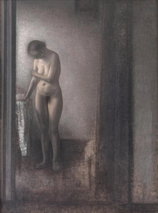 Vilhelm Hammershi - Standing Female Nude.webp