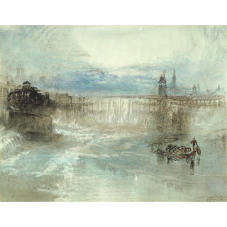 Vue de Lucerne - Joseph Mallord William Turner | Reproduction Tableau Décoration murale affiche copie