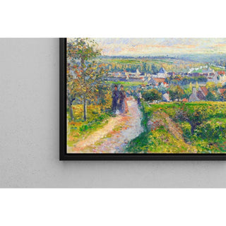 Vue de Saint-Ouen-l’Aumône - Camille Pissarro | Reproduction Tableau Décoration murale affiche copie