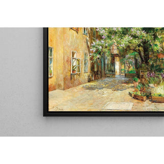 Vue de la cour du numéro 8 de la Dreilaufergasse, 1070 Vienne - Marie Egner | Reproduction Tableau Décoration murale affiche copie