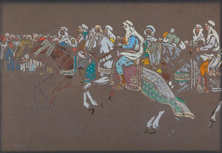 Wassily Kandinsky - Arab cavalry.webp