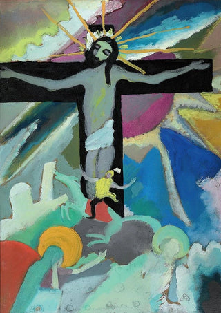 Wassily Kandinsky - Gekreuzigter Christus.webp