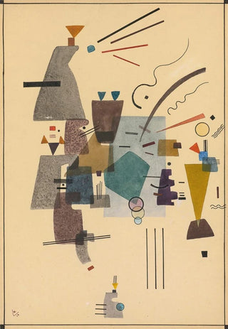 Wassily Kandinsky - Gewrmtes Khl Warmed Cool.webp