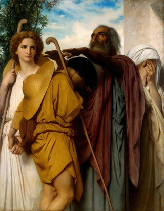 William Bouguereau - Tobias Saying GoodBye To His Father.webp