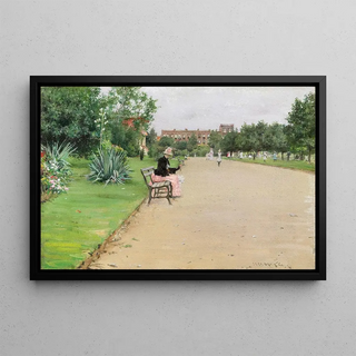 William Merritt Chase - A City Park.webp