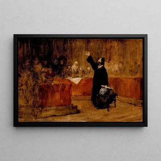 William Merritt Chase - Christopher Columbus before the Council of Salamanca.webp