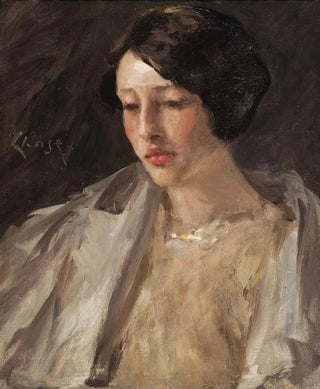 William Merritt Chase - Portrait of Esther M Groome.webp