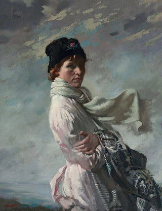William Orpen - In Dublin Bay Portrait of the Artists Wife.webp