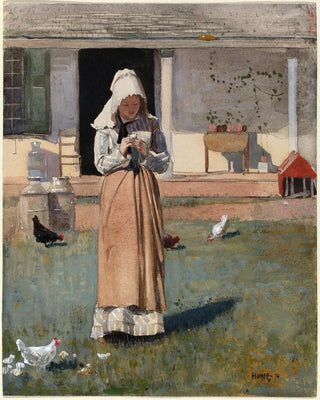 Winslow Homer - A Sick Chicken.webp