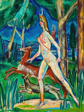 Zygmunt Waliszewski - Diana in the forest.webp