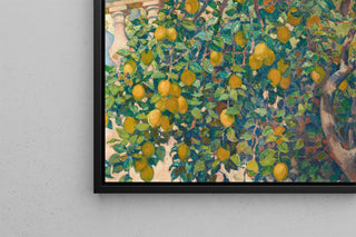 Art print | Lemon trees at La Mortola - Theo van Rysselberghe