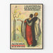 Vintage poster 1924 Singing Festival 1st Canton Beider Basel Allschwil