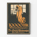 Vintage photographic reward poster 10,000 Marks