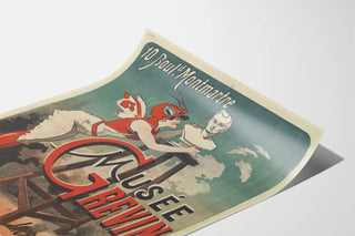 Vintage Poster of the Grévin Museum on Boulevard Montmartre