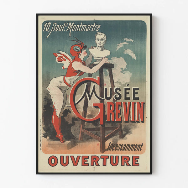 Vintage Poster of the Grévin Museum on Boulevard Montmartre