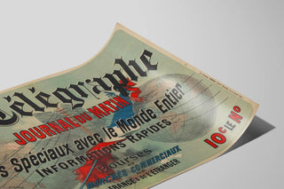 10c - The Telegraph Journal of the Morning - Special Issue with the Entire World — artwork view