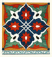 18 plaques de carreaux ornementaux de la Commission de délimitation afghane Pl 08 - Afghan Boundary Commission — artwork view