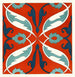 18 plaques de carreaux ornementaux de la Commission de Limite Afghan Pl 07 - Afghan Boundary Commission — artwork view
