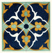 18 decorative tile plaques of the Afghan Delimitation Commission Pl 13 - Afghan Delimitation Commission