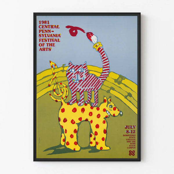 Central Pennsylvania Arts Festival 1981 Poster